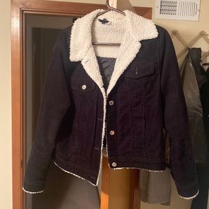 Black corduroy jacket